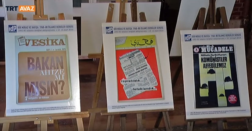 İDP SERGİSİ 7. ULUSLARARASI DERGİ FUARINDAYDI (TRT AVAZ)