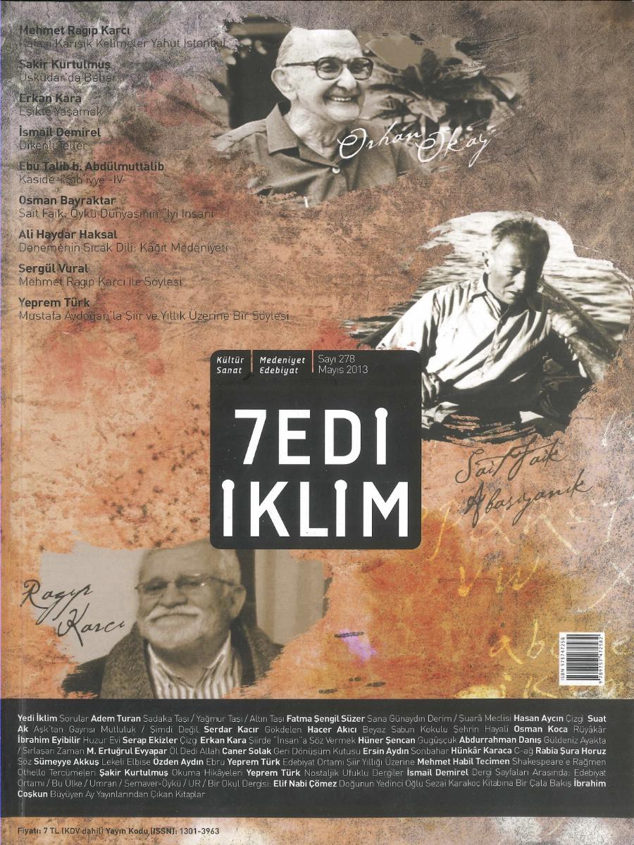 25. Cilt 278. Sayı Kapağı