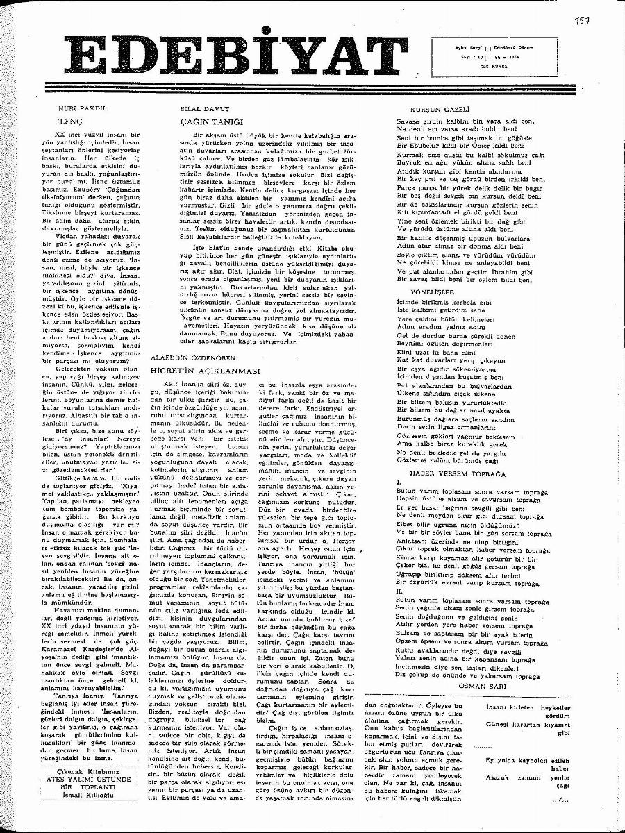 4. Cilt 10. Sayı Kapağı