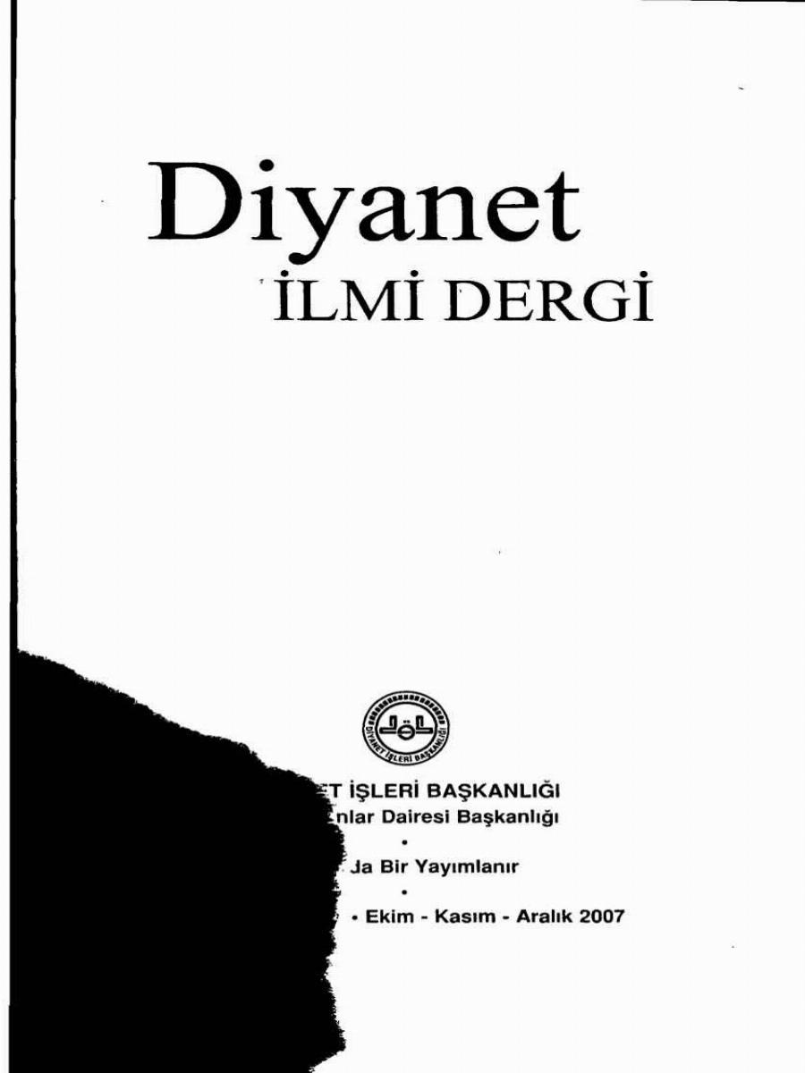 43. Cilt 4. Sayı Kapağı