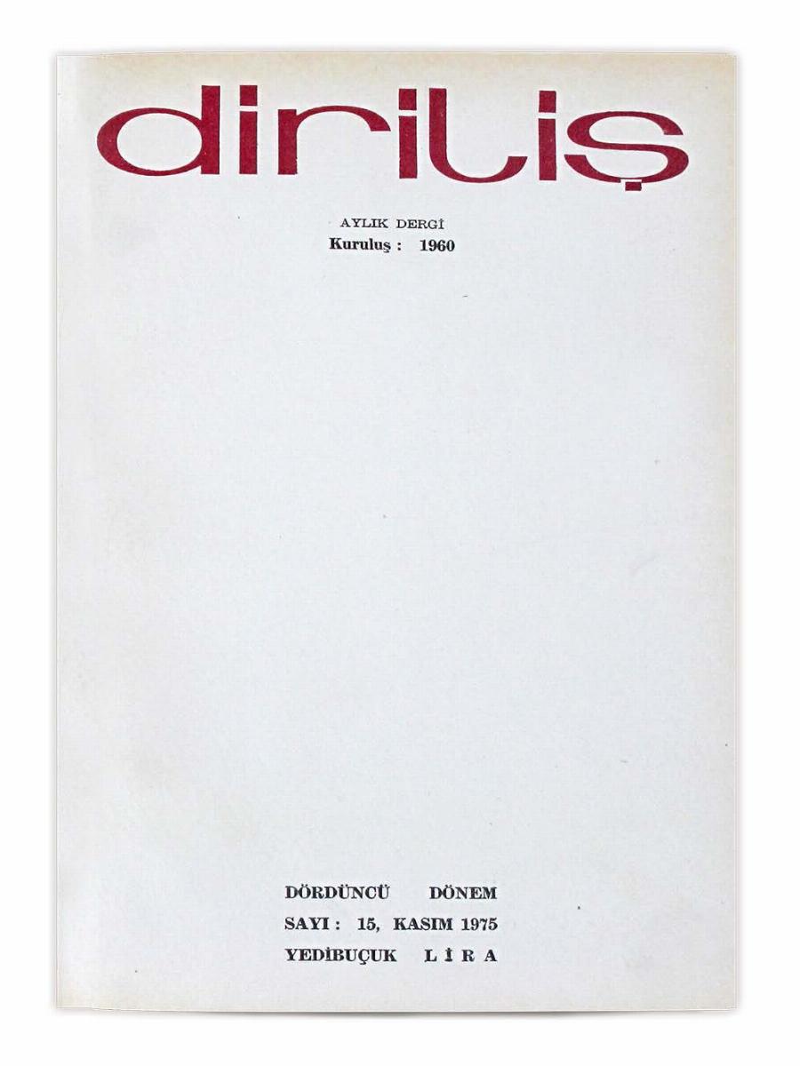 4. Cilt 15. Sayı Kapağı