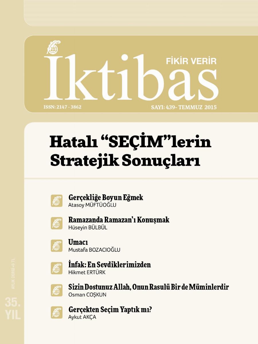 35. Cilt 439. Sayı Kapağı