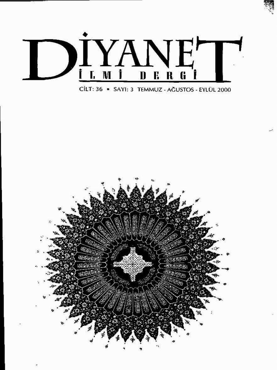 36. Cilt 3. Sayı Kapağı