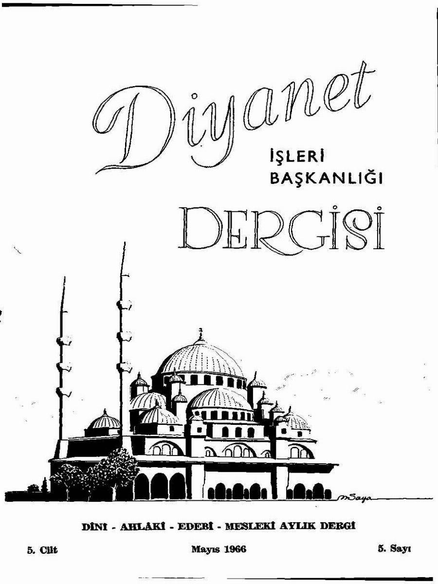 5. Cilt 5. Sayı Kapağı