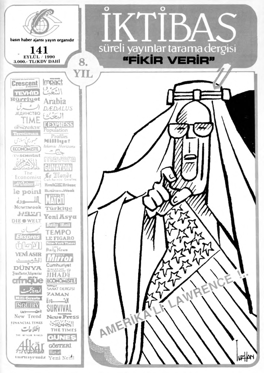 8. Cilt 141. Sayı Kapağı