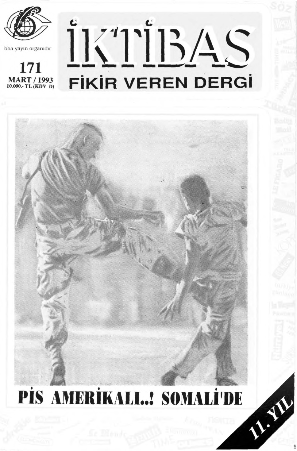 11. Cilt 171. Sayı Kapağı