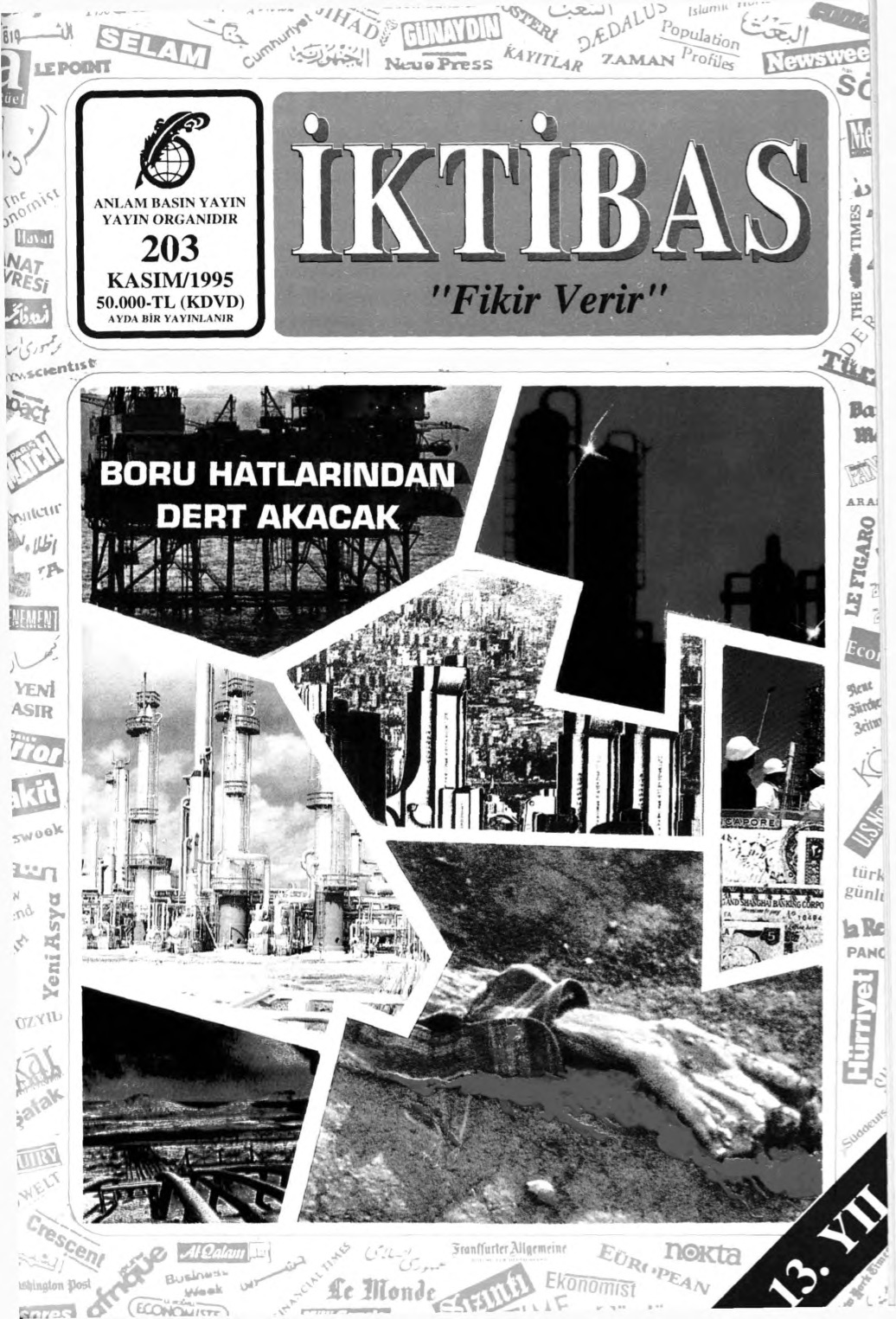 13. Cilt 203. Sayı Kapağı