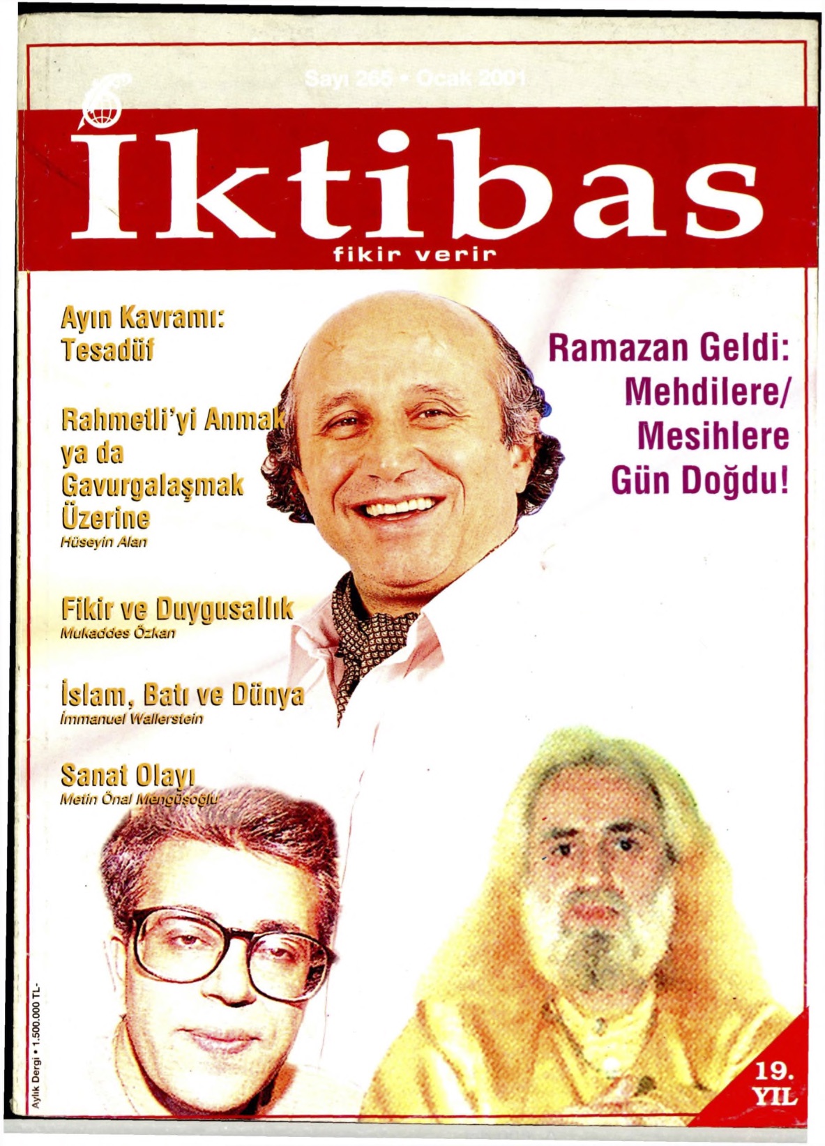 19. Cilt 265. Sayı Kapağı