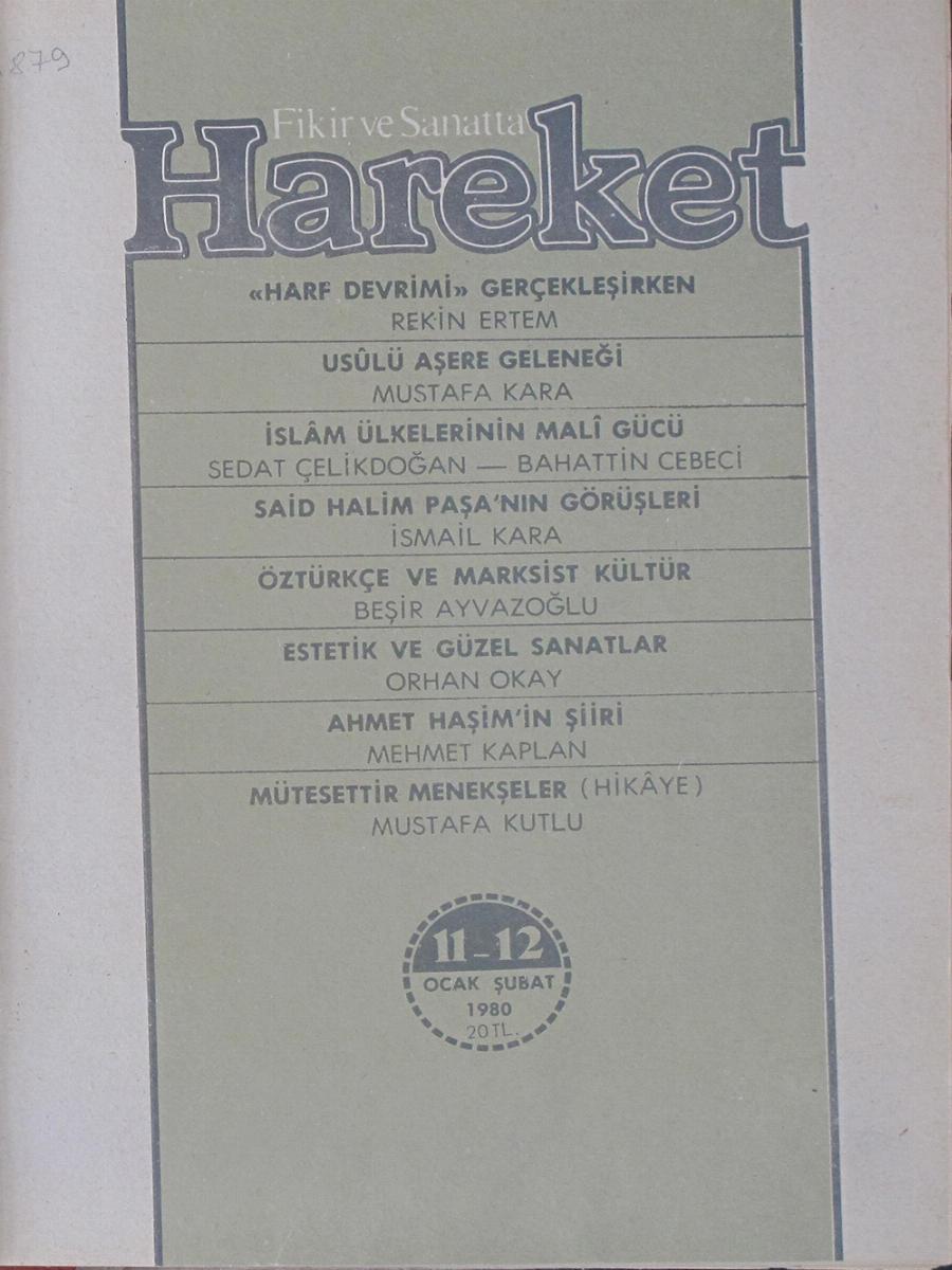 7. Cilt 173-174. Sayı Kapağı