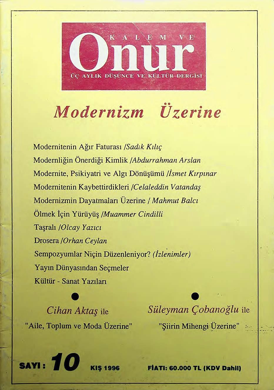 10. Sayı Kapağı