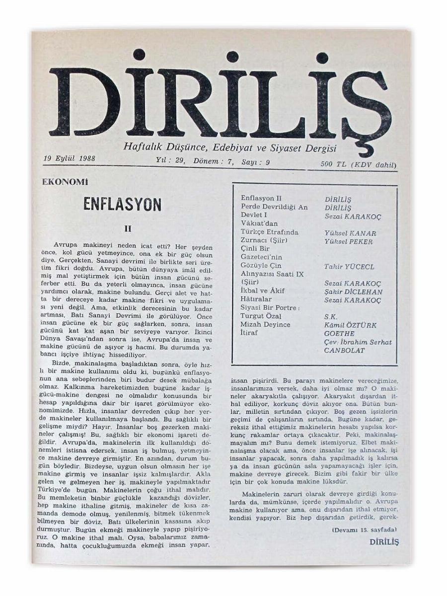 7. Cilt 9. Sayı Kapağı