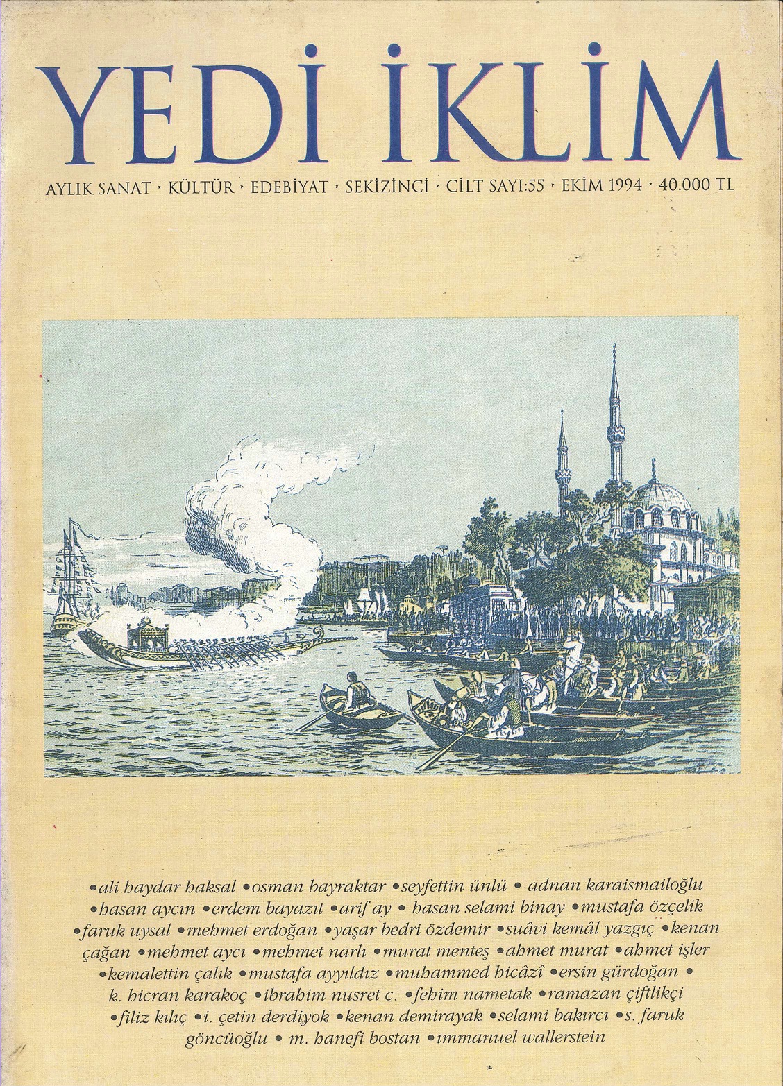 8. Cilt 55. Sayı Kapağı