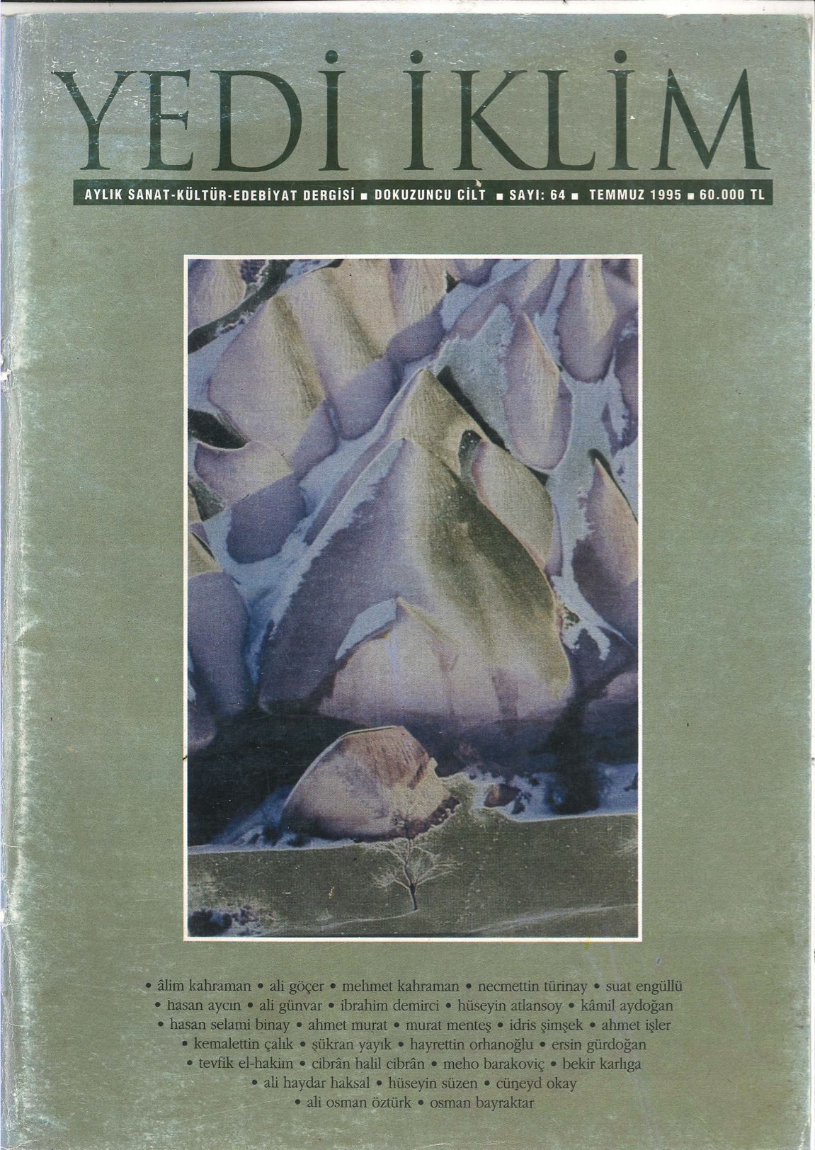 9. Cilt 64. Sayı Kapağı