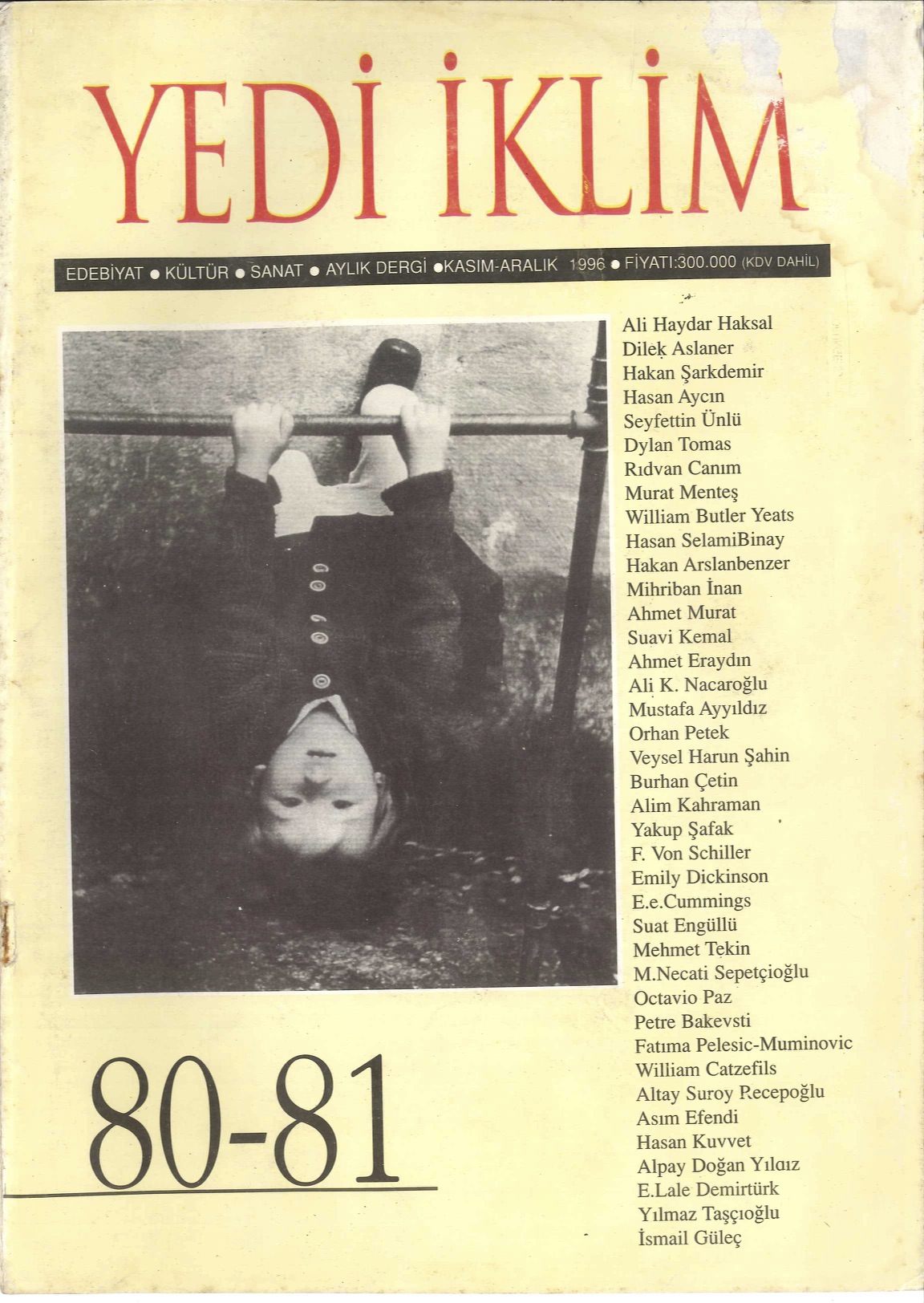 11. Cilt 80-81. Sayı Kapağı