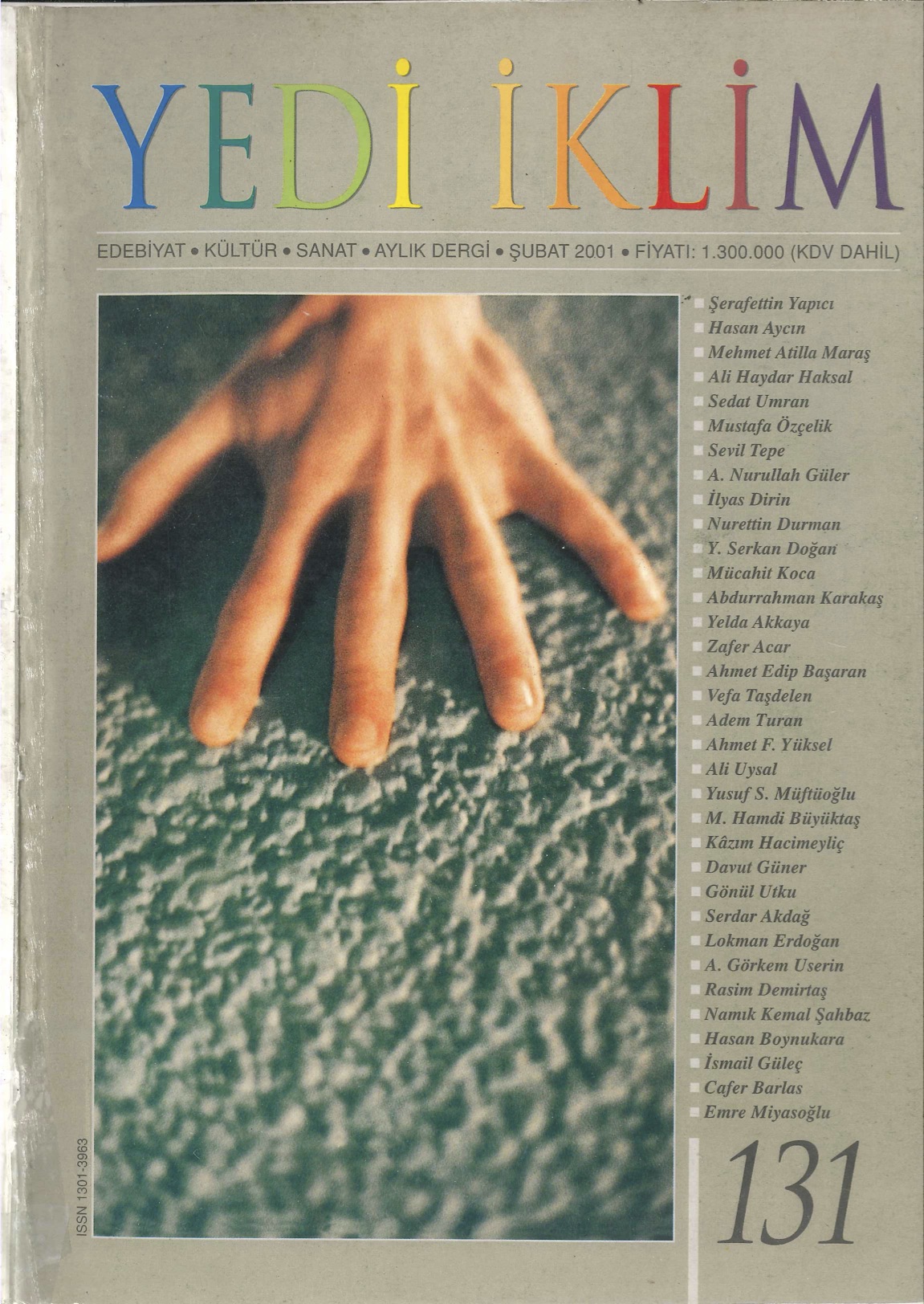 14. Cilt 131. Sayı Kapağı