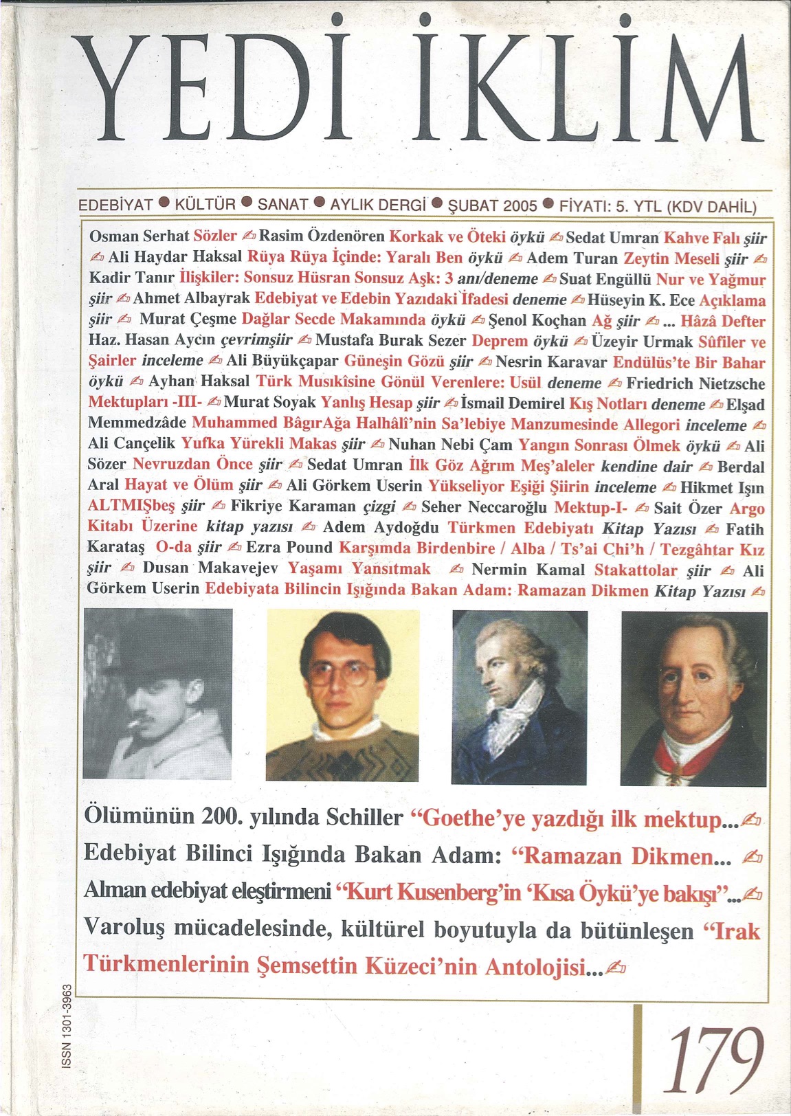 18. Cilt 179. Sayı Kapağı