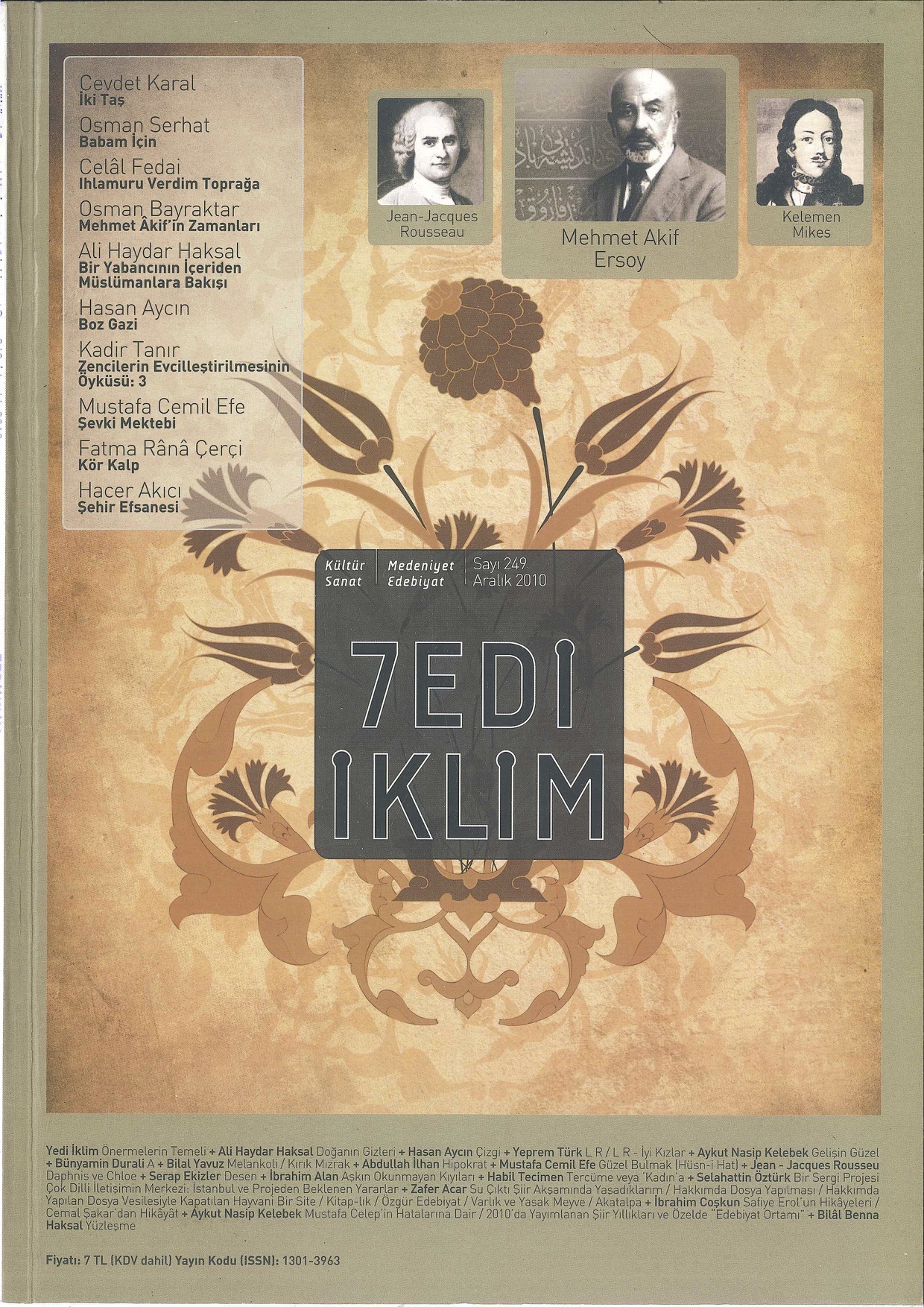 23. Cilt 249. Sayı Kapağı