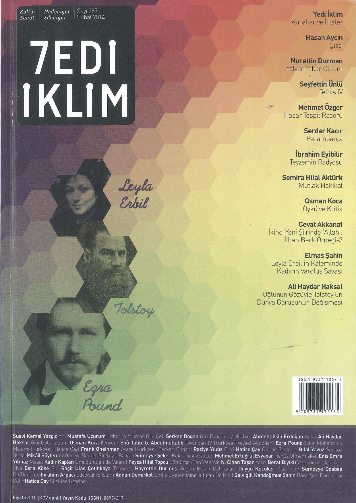 26. Cilt 287. Sayı Kapağı