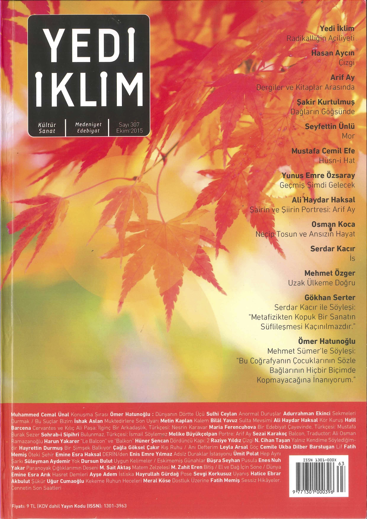 28. Cilt 307. Sayı Kapağı