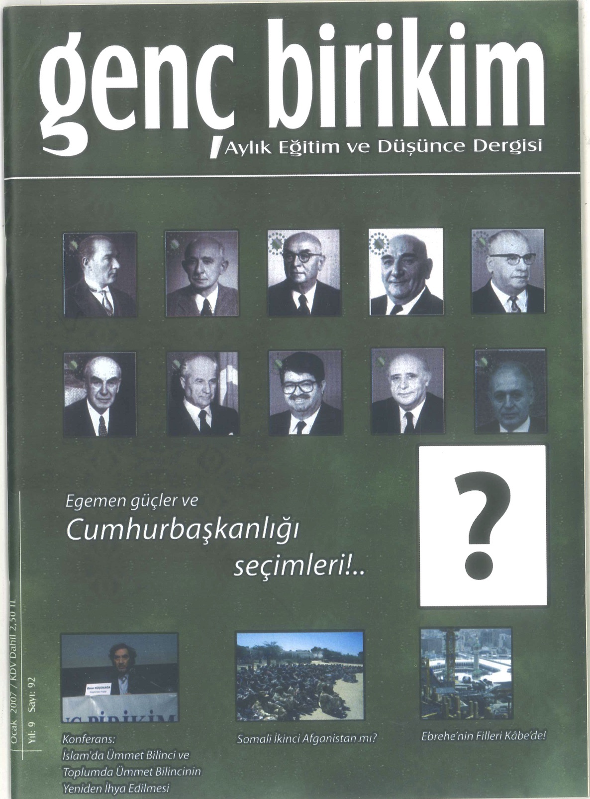 92. Sayı Kapağı