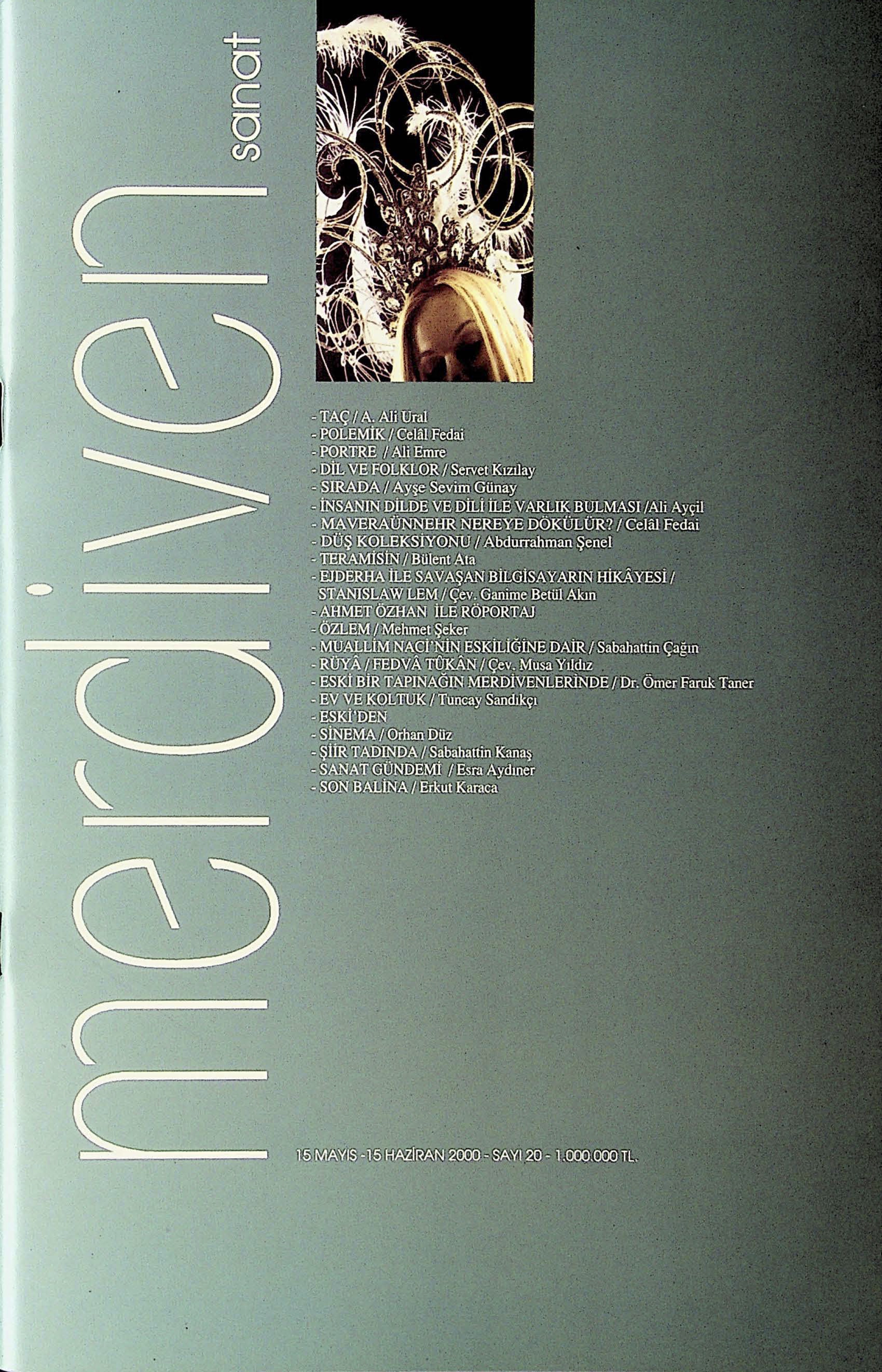 20. Sayı Kapağı