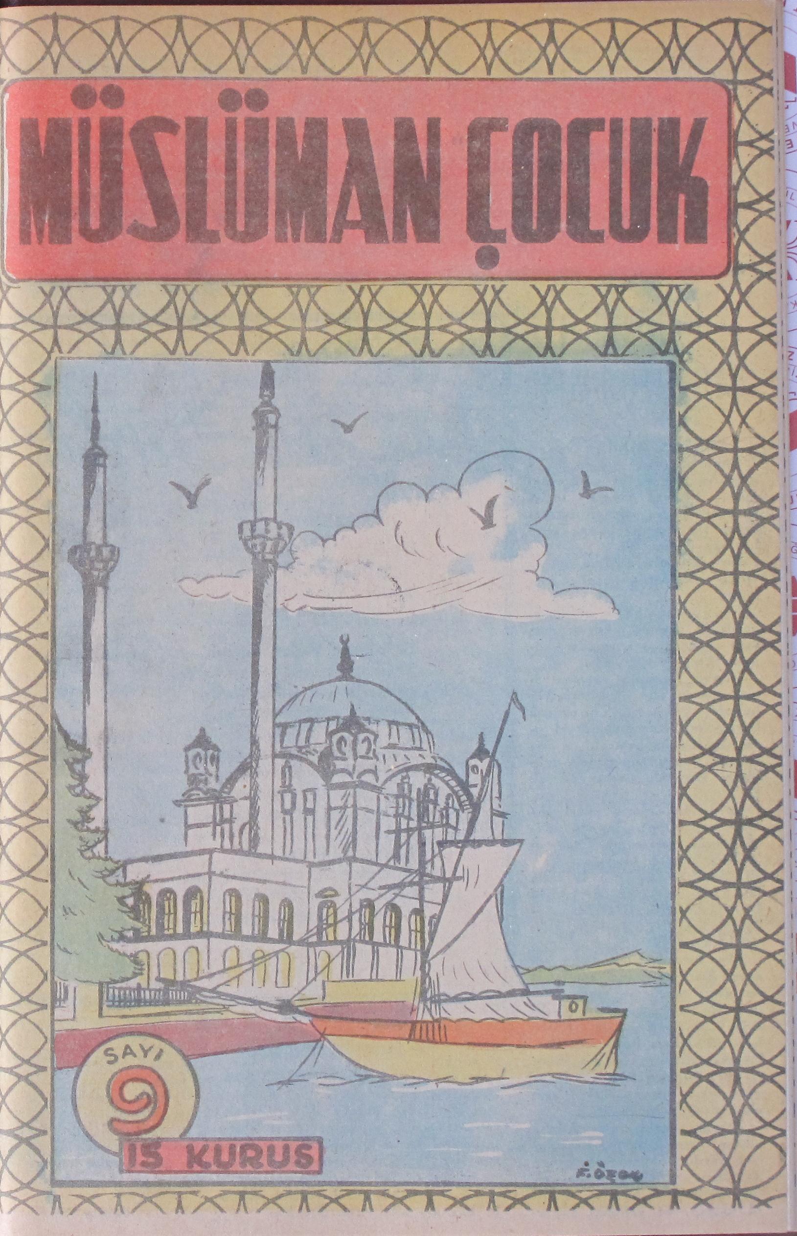 1. Cilt 9. Sayı Kapağı