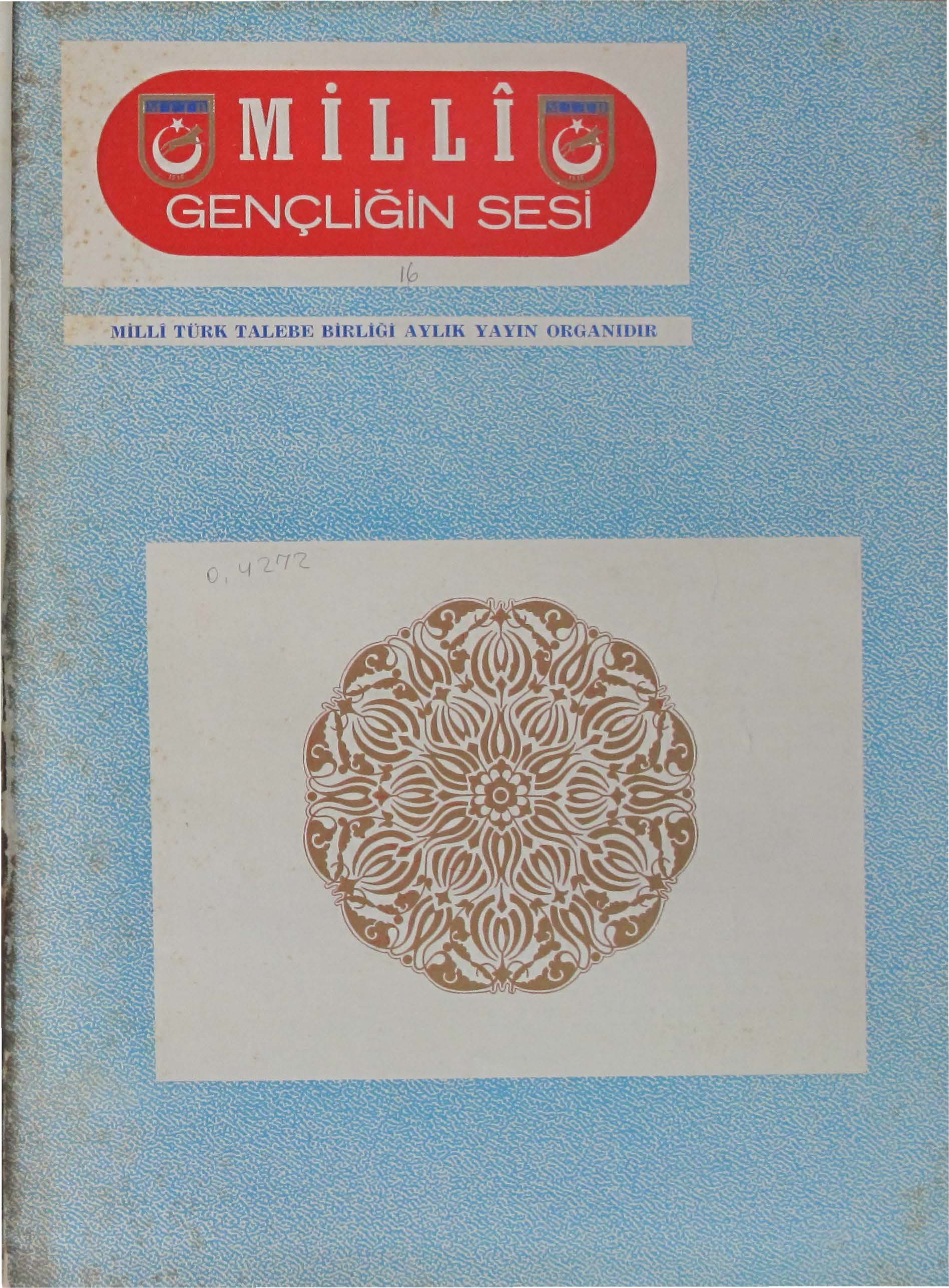 2. Cilt 16. Sayı Kapağı