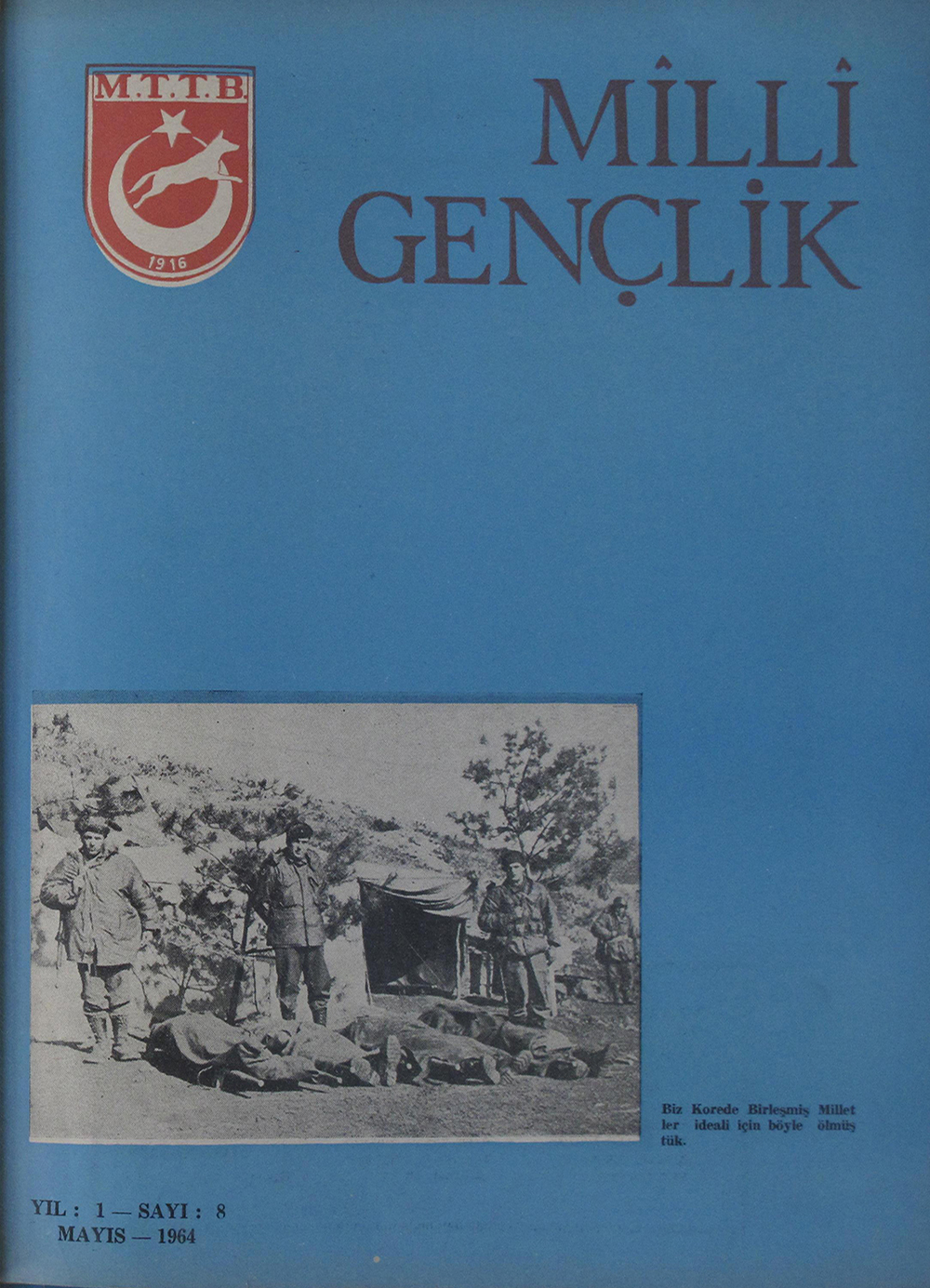 1. Cilt 8. Sayı Kapağı