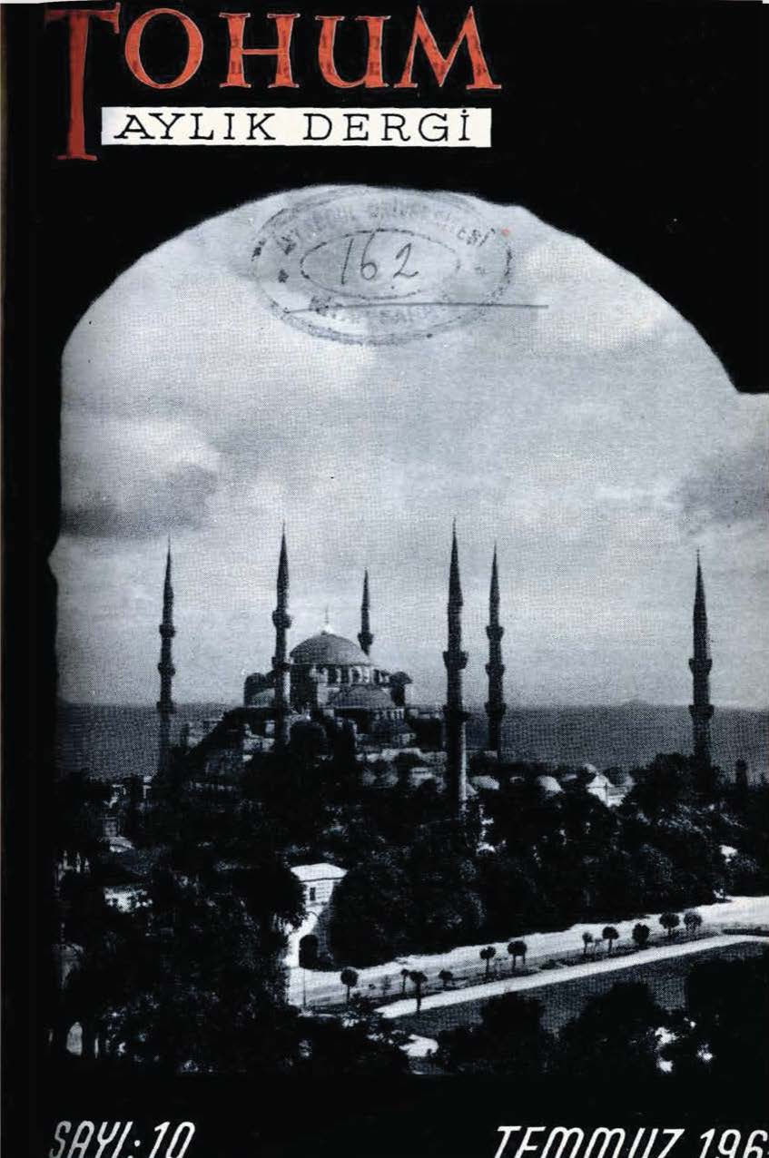 1. Cilt 10. Sayı Kapağı