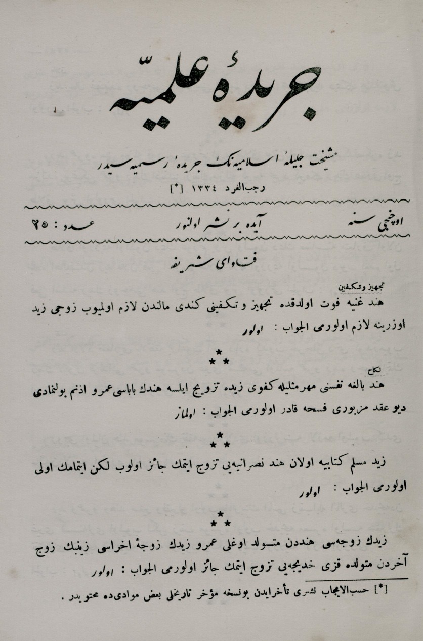 3. Cilt 25. Sayı Kapağı