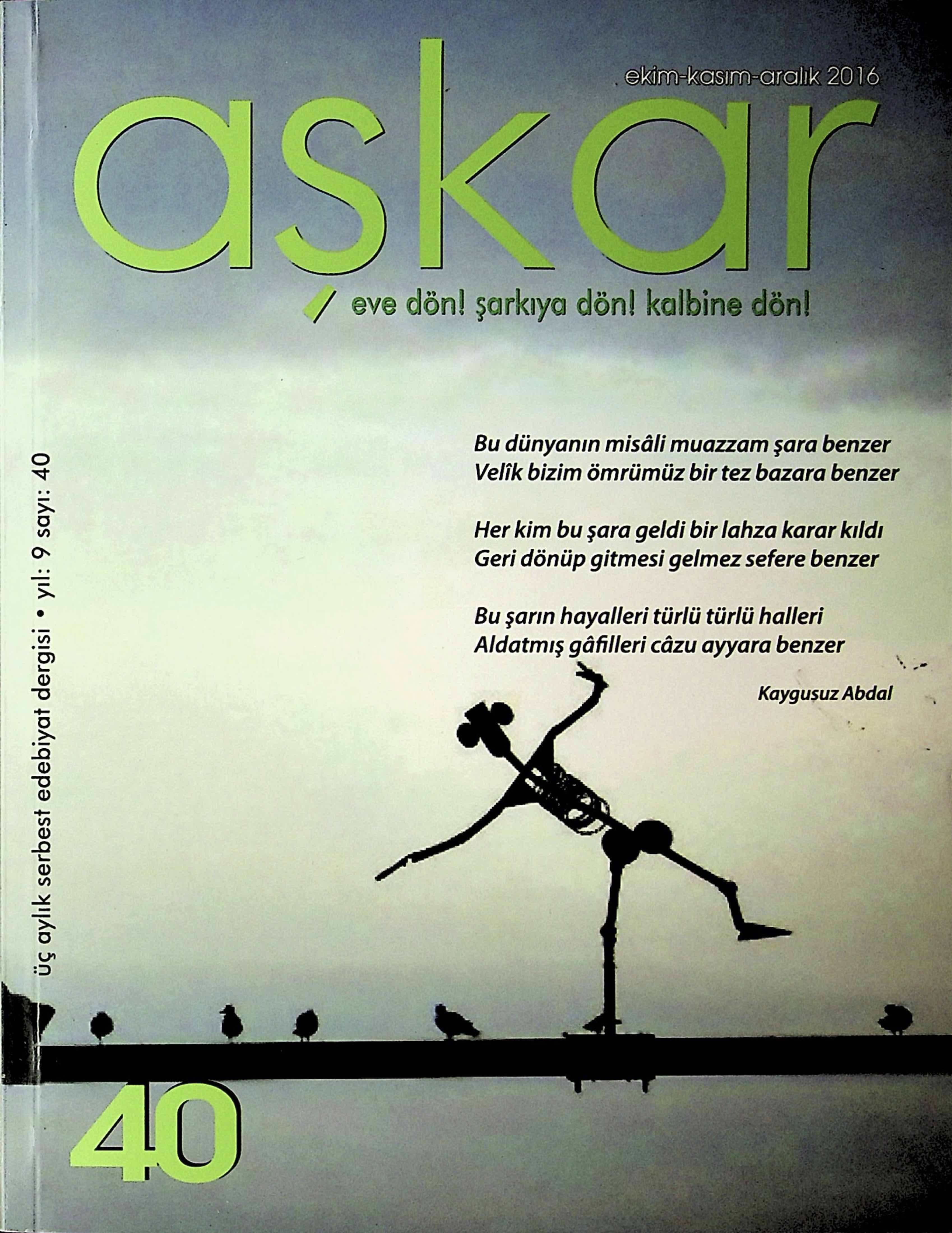 40. Sayı Kapağı