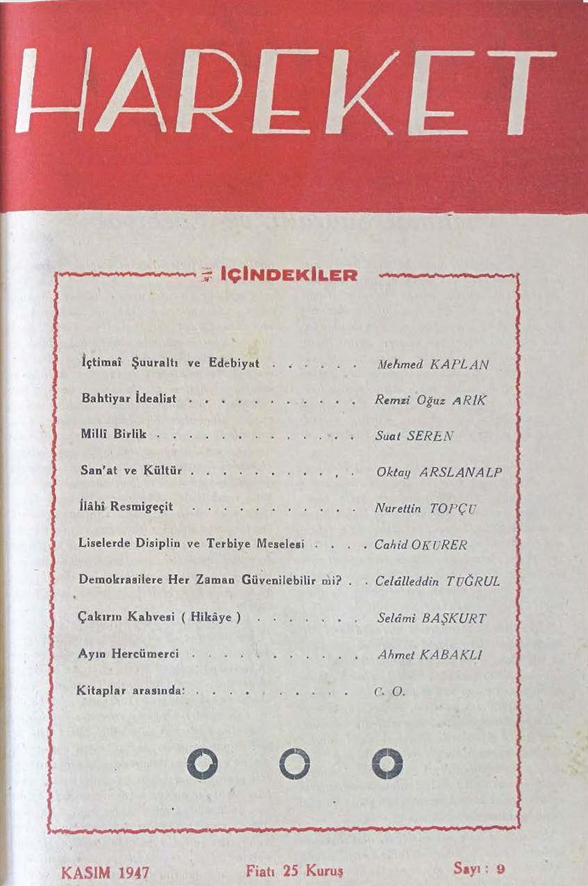 3. Cilt 21. Sayı Kapağı