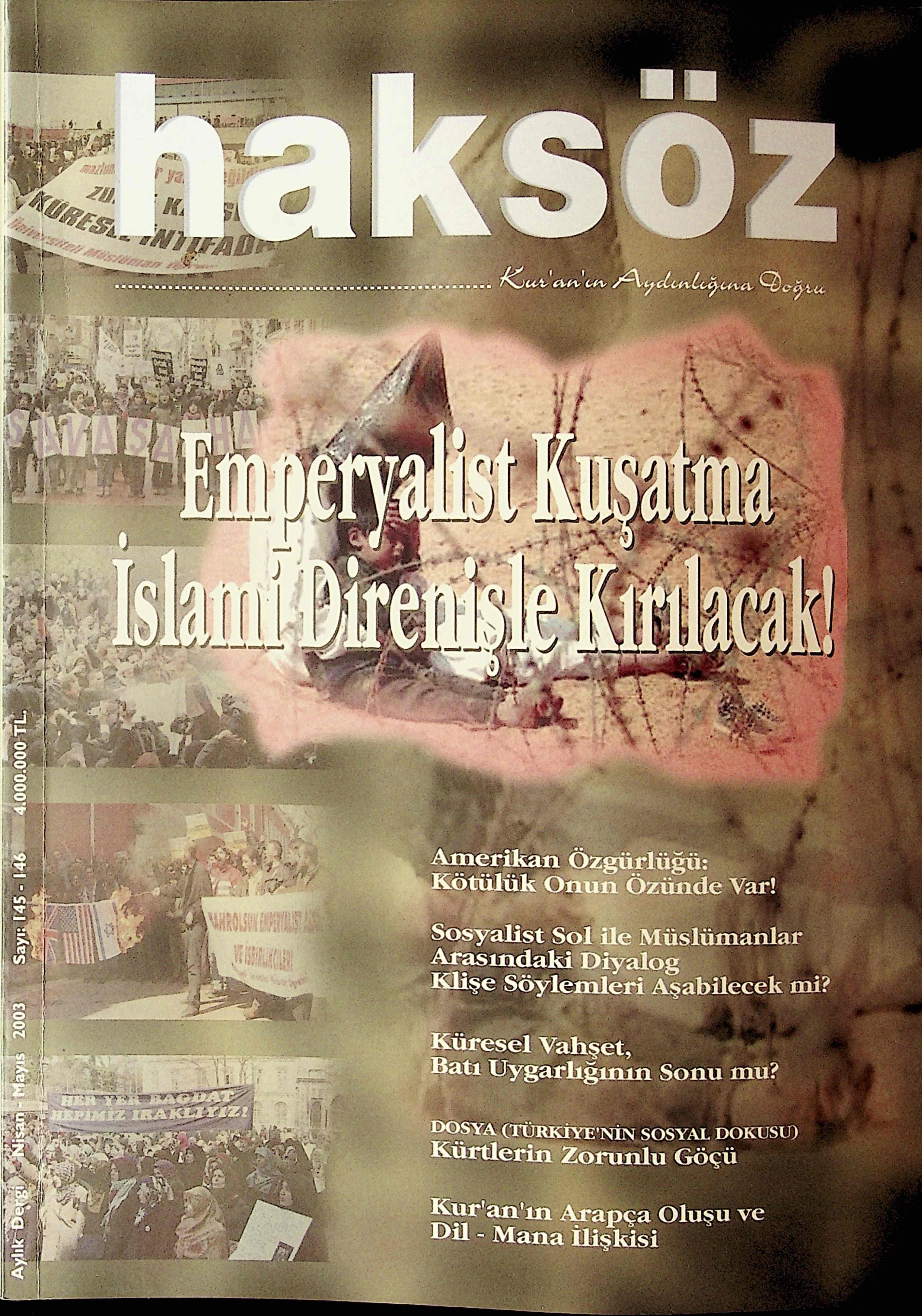 145-146. Sayı Kapağı