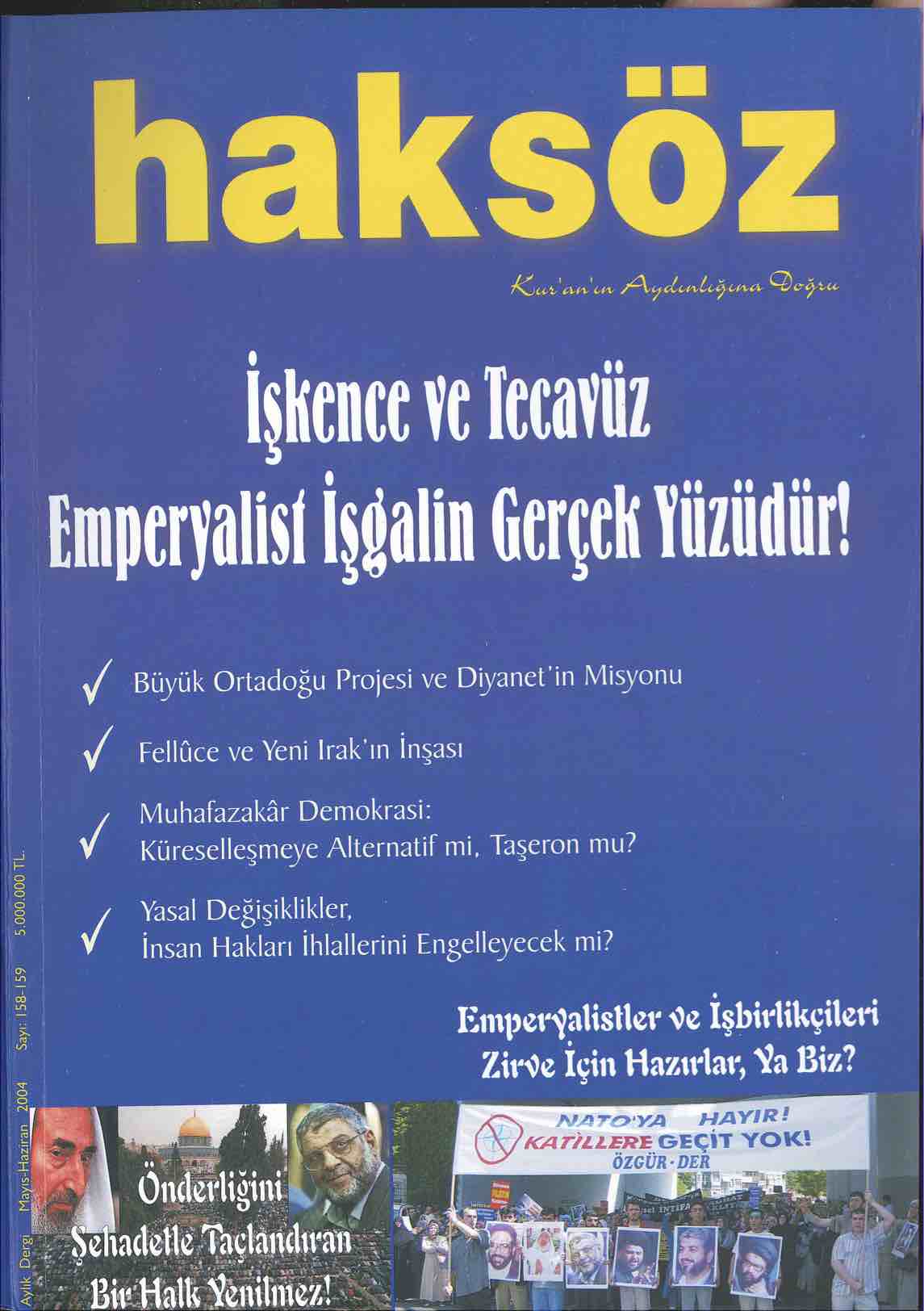 158-159. Sayı Kapağı