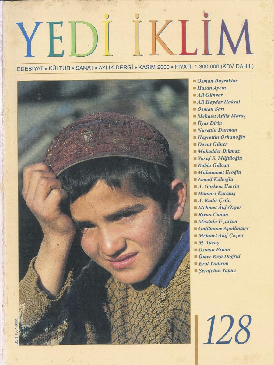 14. Cilt 128. Sayı Kapağı