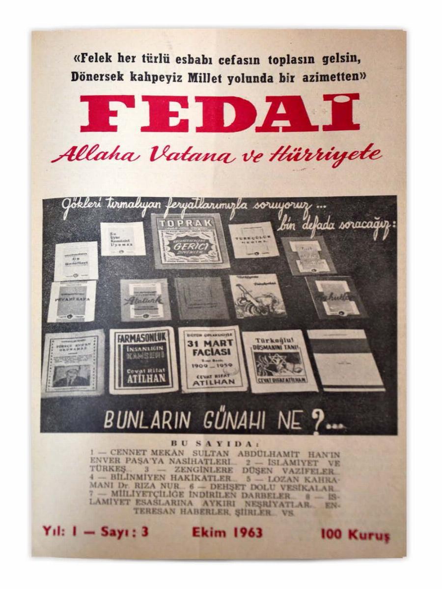 1. Cilt 3. Sayı Kapağı