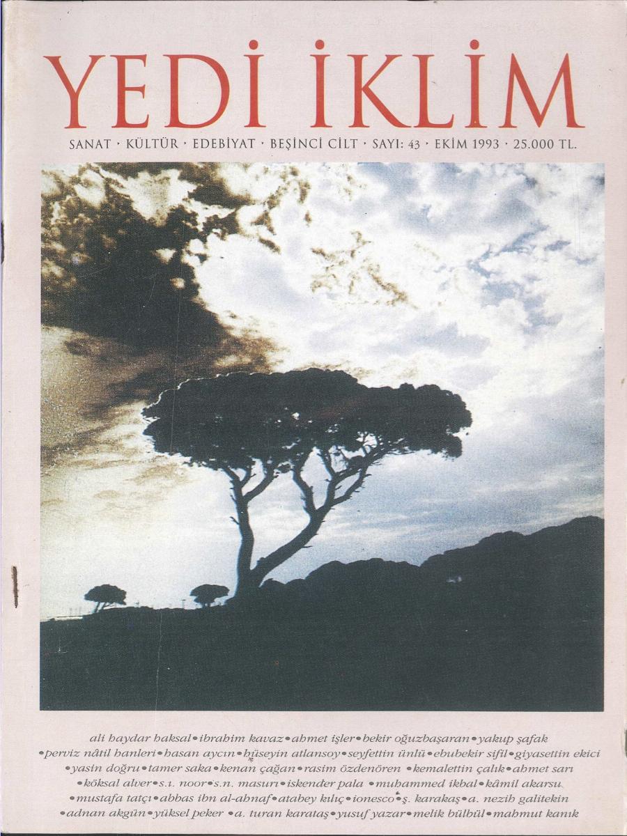 5. Cilt 43. Sayı Kapağı
