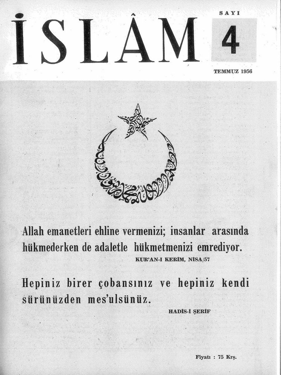 1. Cilt 4. Sayı Kapağı