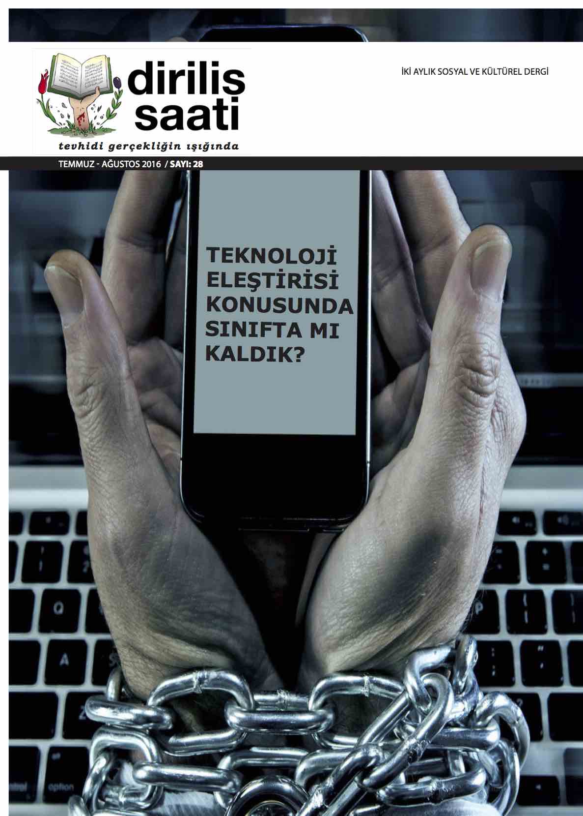 13. Cilt 28. Sayı Kapağı