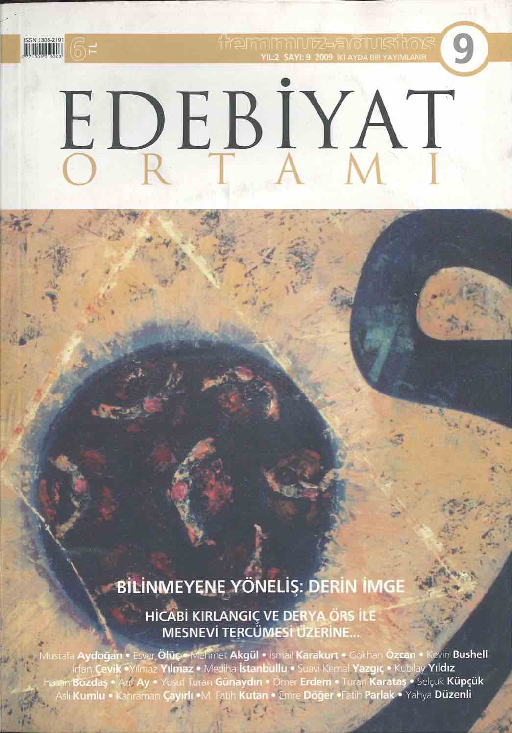 2. Cilt 9. Sayı Kapağı