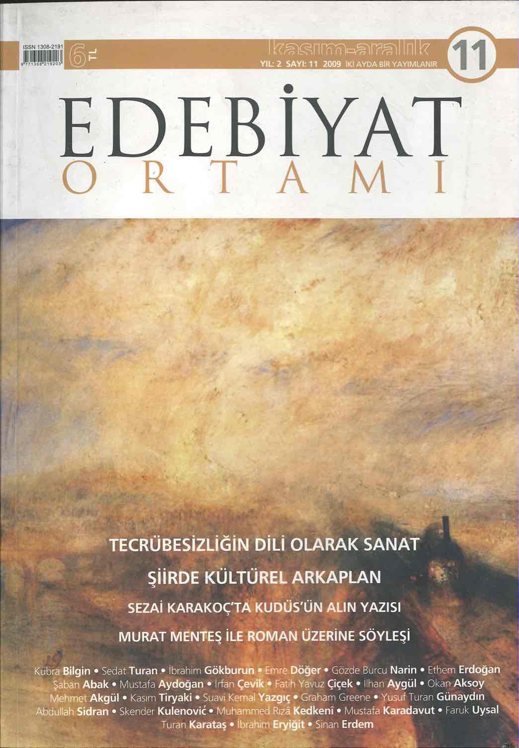 2. Cilt 11. Sayı Kapağı