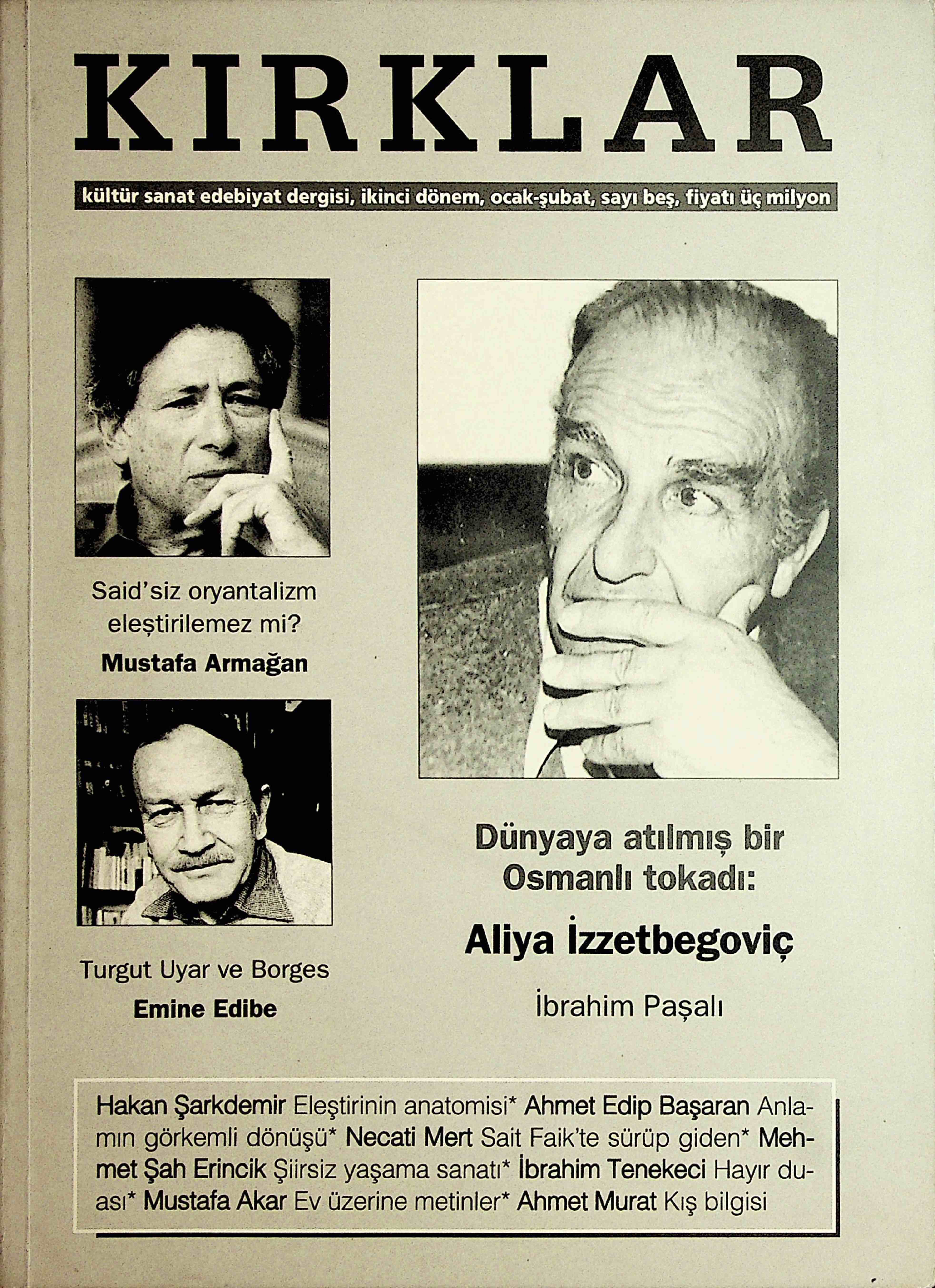 2. Cilt 5. Sayı Kapağı