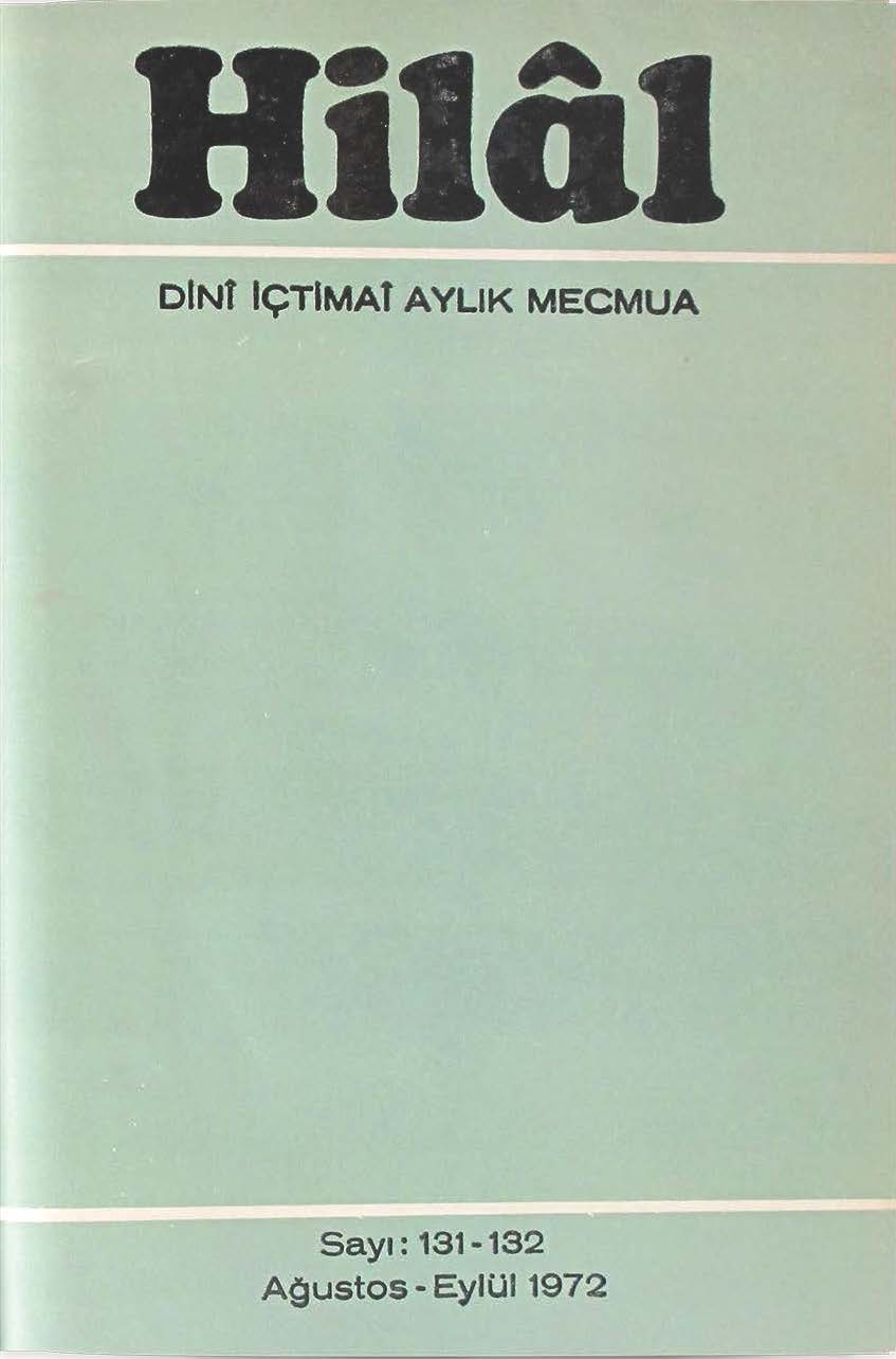 11. Cilt 131-132. Sayı Kapağı