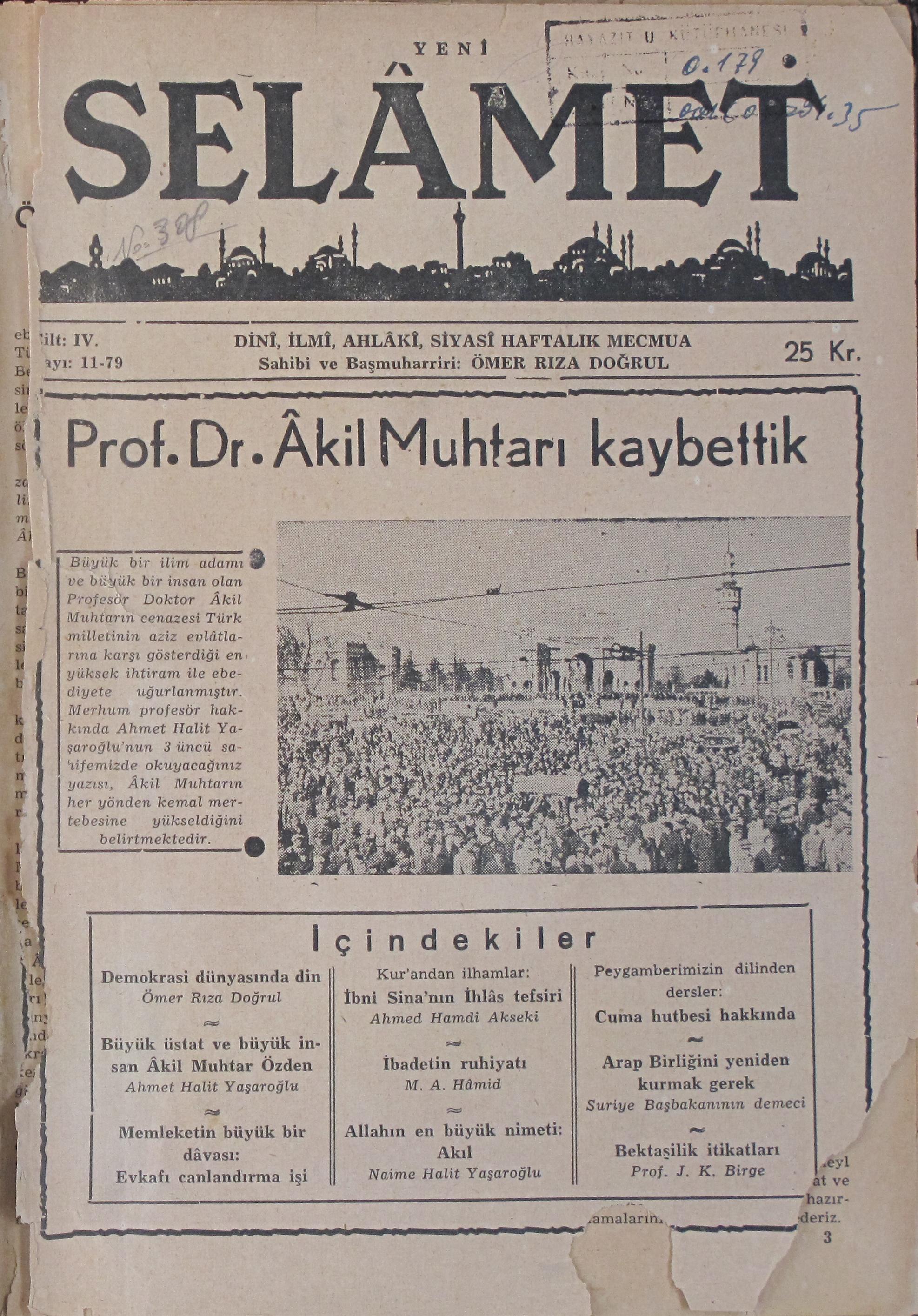 4. Cilt 79. Sayı Kapağı