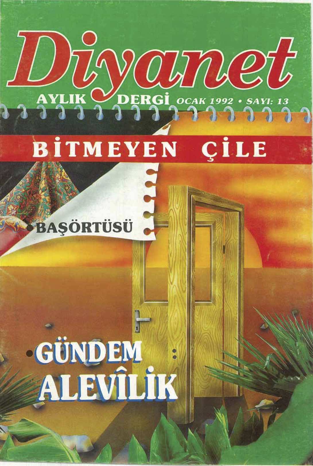 13. Sayı Kapağı