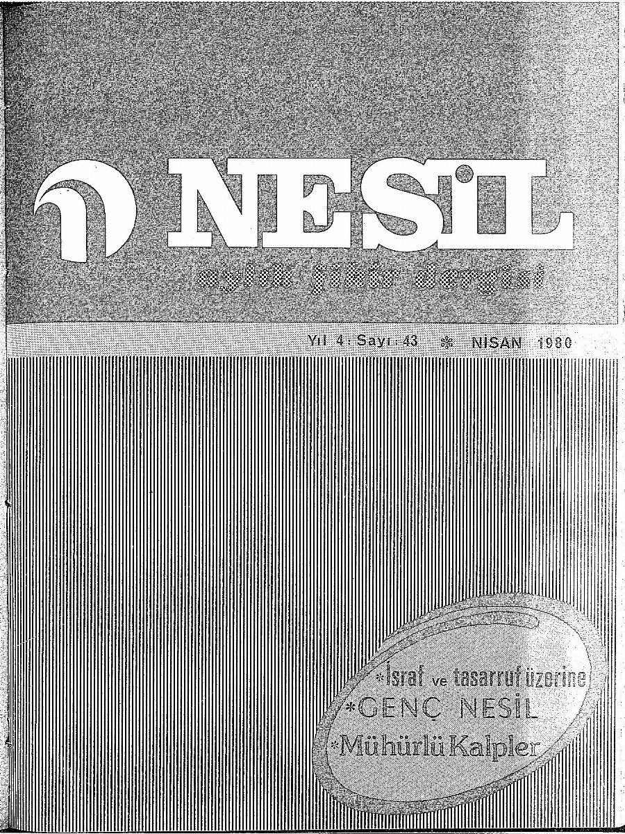 4. Cilt 43. Sayı Kapağı