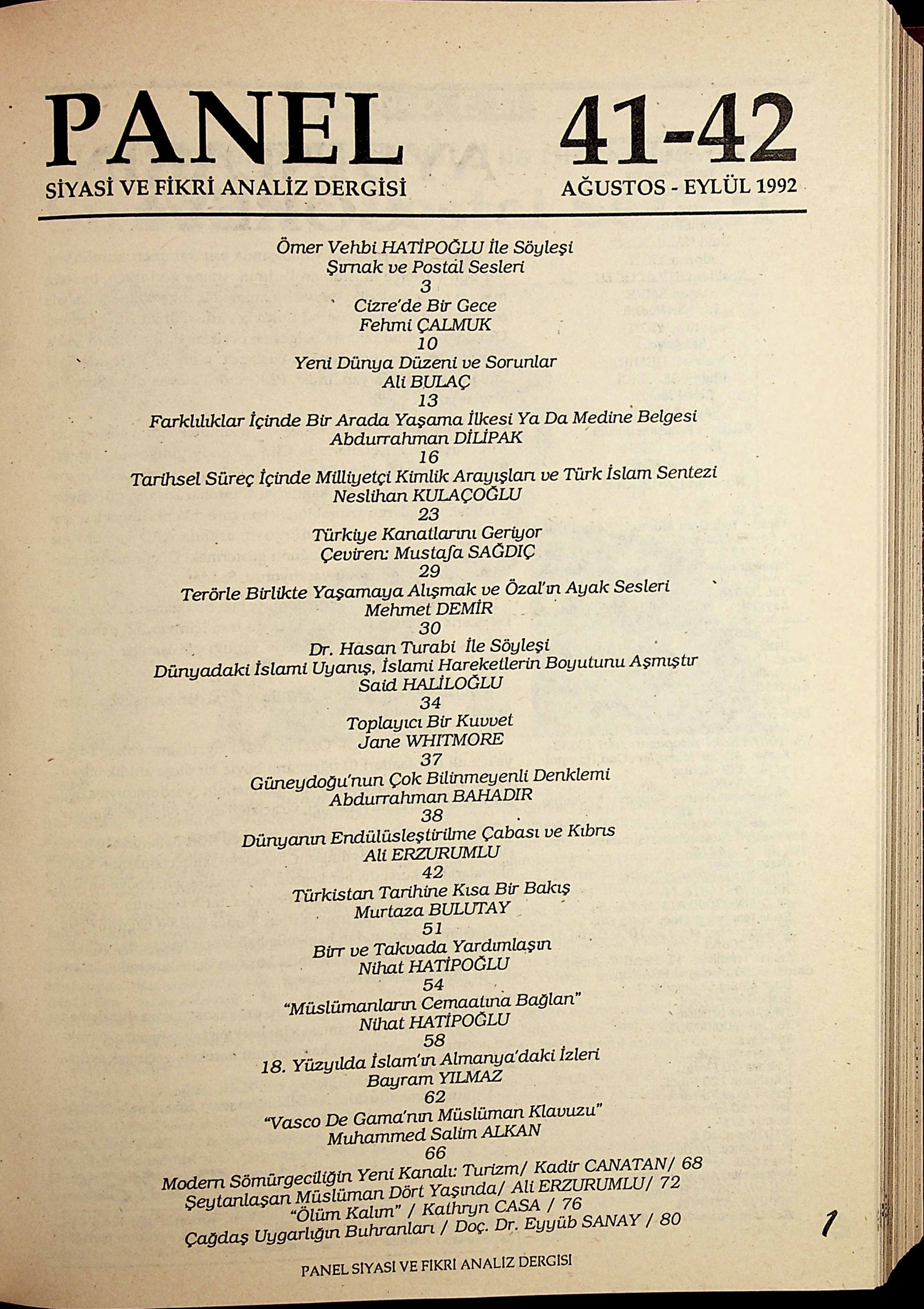41-42. Sayı Kapağı