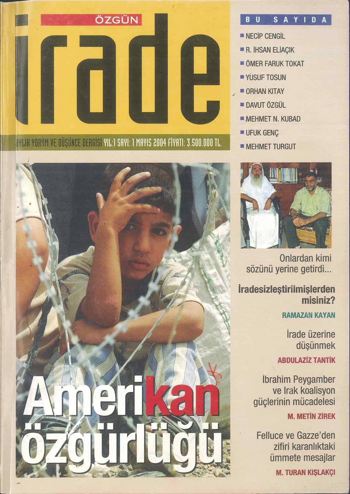 Özgün İrade Kapak