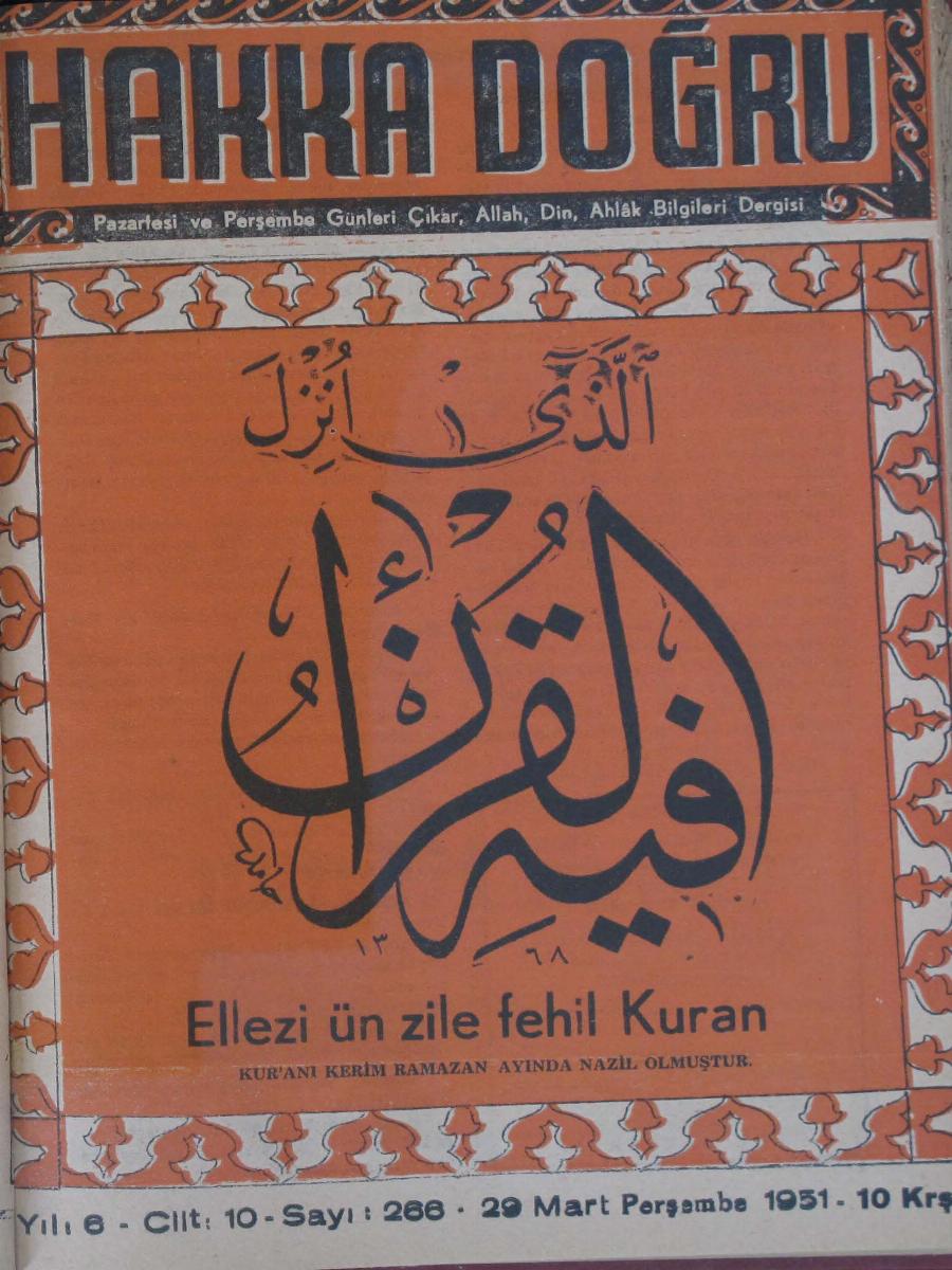 10. Cilt 266. Sayı Kapağı