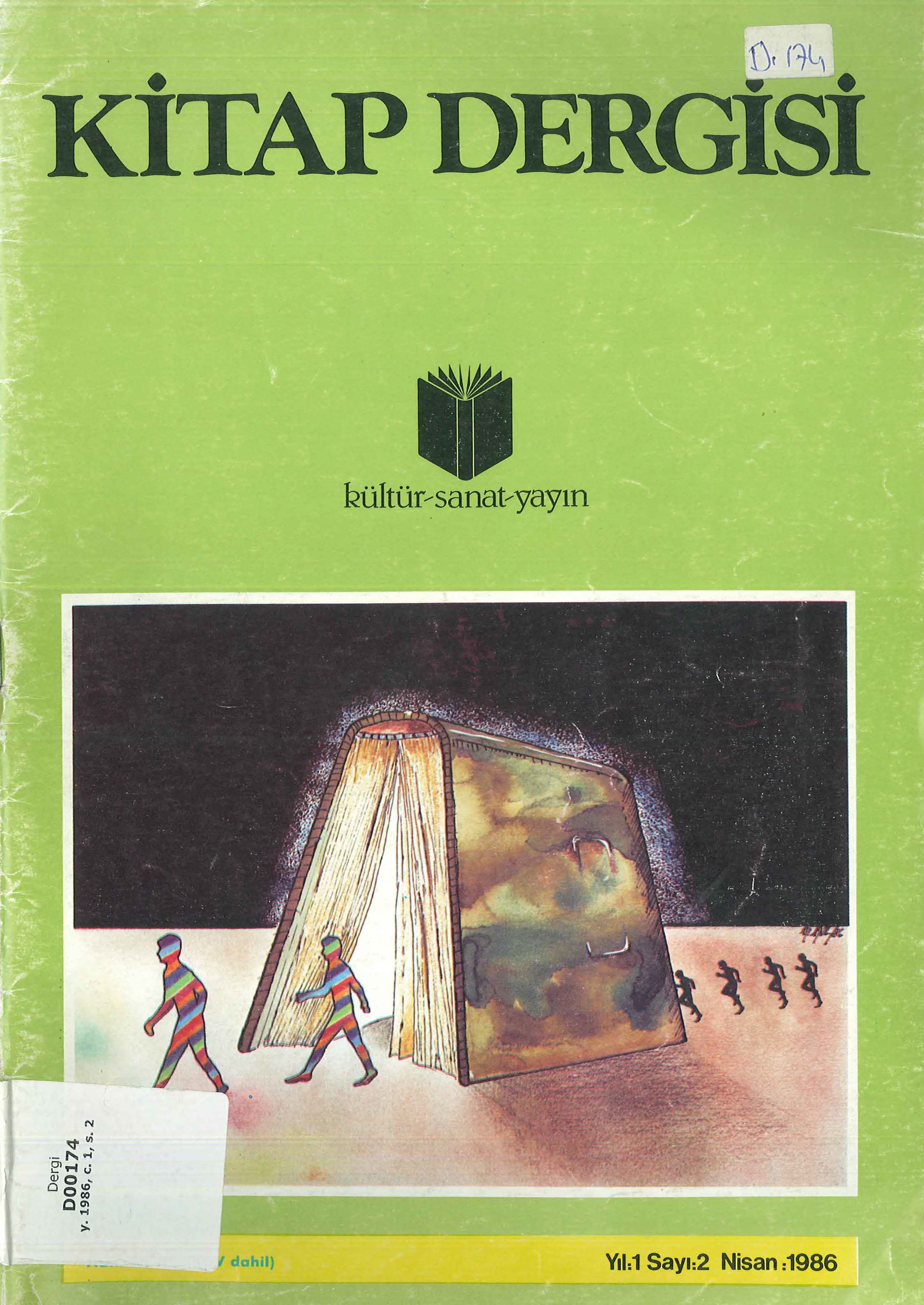 1. Cilt 2. Sayı Kapağı